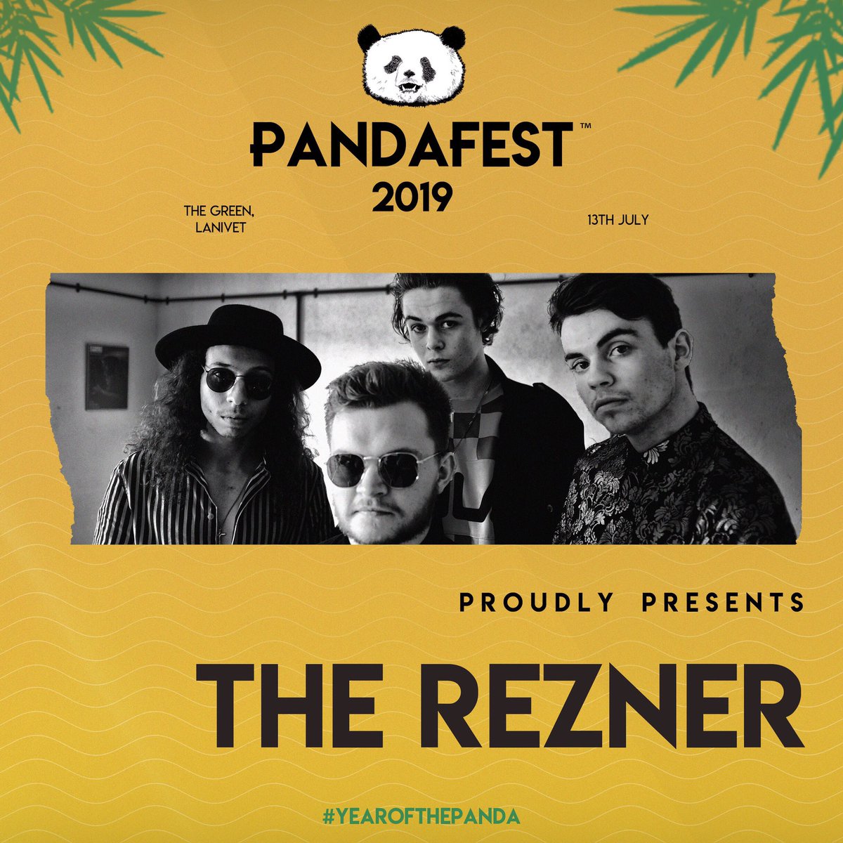 TheRezner's tweet photo. 🐼 PANDA FEST 2019 🐼 

We’re delighted to announce our second festival announcement of the season is Cornwall’s best new festival @pandafest_ x

Tickets: https://t.co/X97gwX0x2d

#YearOfThePanda https://t.co/nN76GLeGio
