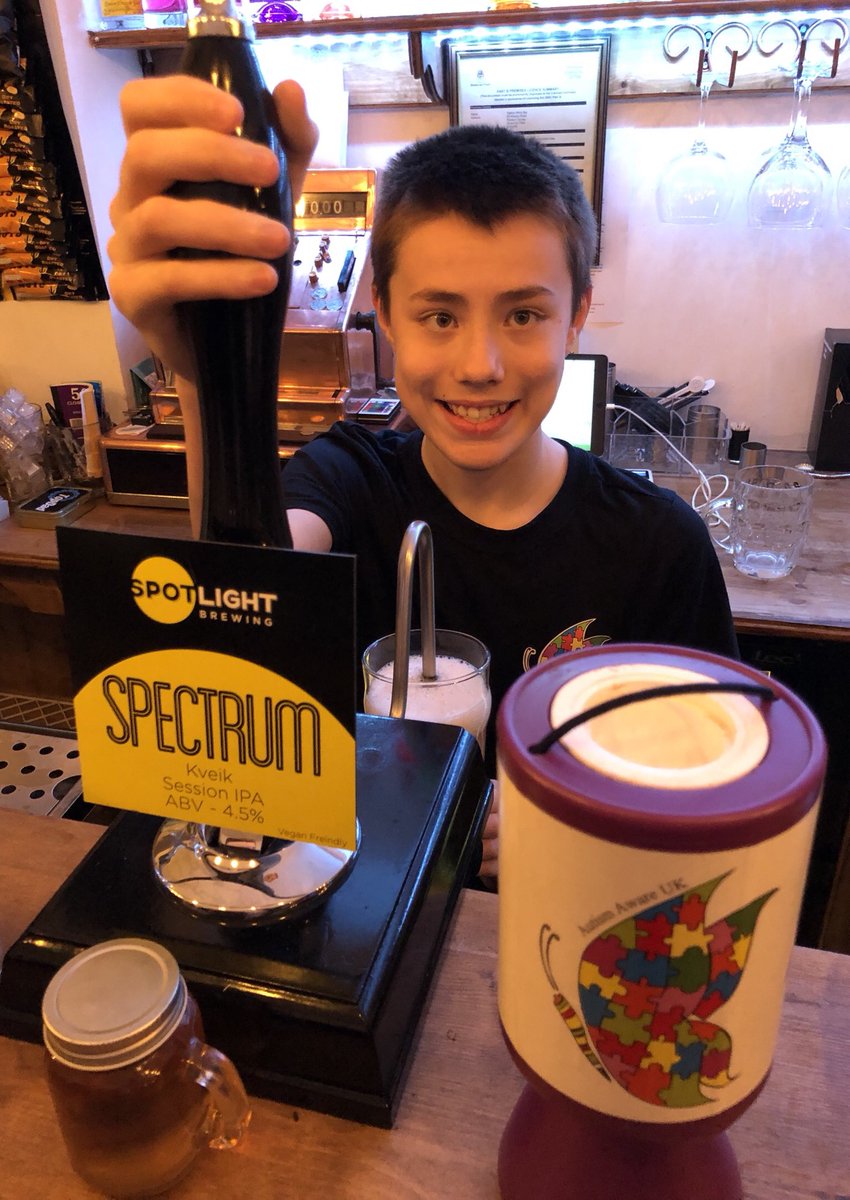 To coincide with Autism Awareness month, <a href="/SpotlightBrew/">Spotlight Brewing Co</a> have brewed a range of very aptly named Spectrum beers to help raise autism awareness.

Head down to Swiftys Micro Bar based in Meir, Stoke On Trent to sample now. All profits from the sale of the beer are donated to AAUK!