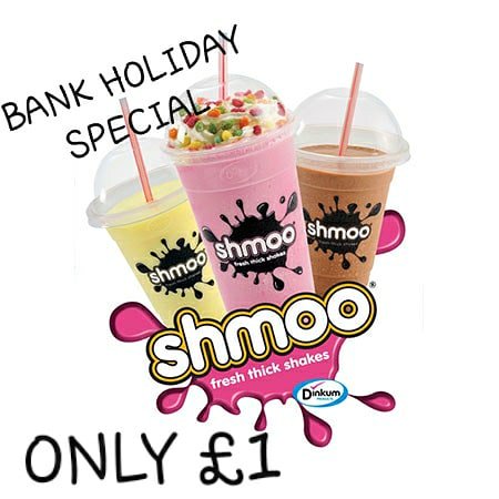 CaptainCod8's tweet photo. Captain Cod have great bank holiday £1 specials for you!!
Ice cold Shmoo Milkshake, any flavour including soya milk only £1! Omg amazing
Also we have 2 hot gooey battered cream eggs for only £1!
And finally, either steamy hot bacon or  sizzling sausage baps for £1 https://t.co/7Uzlsc3s6j