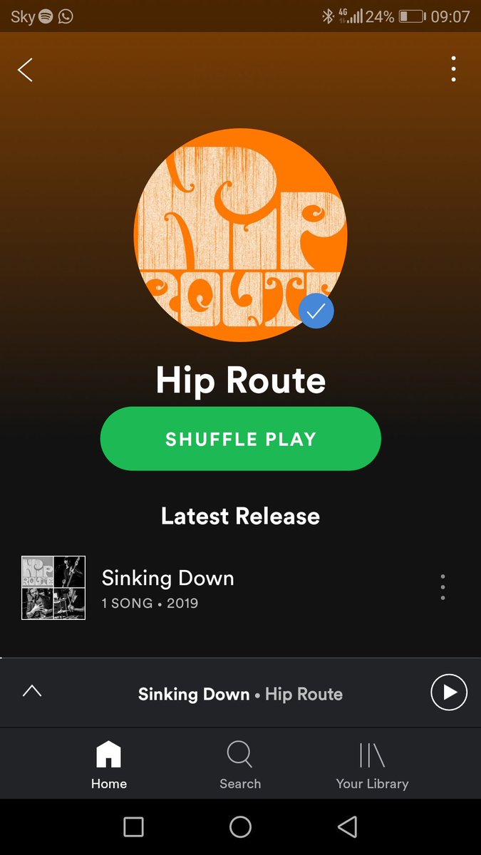Well today is a very good Friday, as our new single Sinking Down is released across all your usual online retailers and streaming sites etc!
Grab it now and have a listen with your cup of tea &amp; hot x bun 👍🤘☕
#hiproute #newmusic #ukroots #ukblues