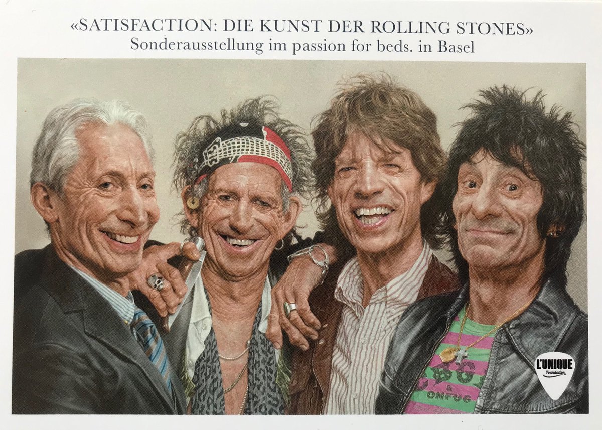 #art #RollingStones #basel #passionforbeds #luniquebasel #luniquefoundation #sebastiankrueger #johndouglas #ronniewood ab 10.Mai bis 4.Juli 2019