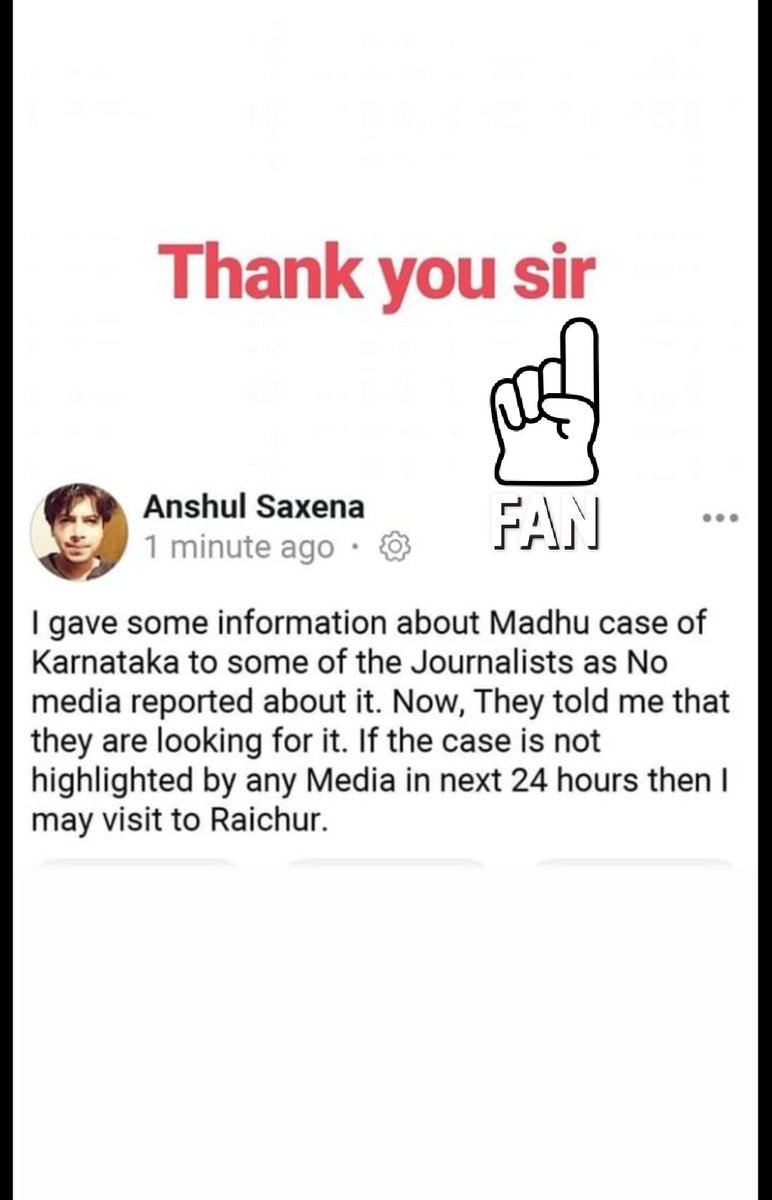 Vivek___S's tweet photo. Thank you @AskAnshul for your support..!! Those criminals are arrested yesterday night.
#justiceformadhu #JusticeForMadhu
#raichurengineeringstudentmadhu #RaichurEngineeringStudent https://t.co/s3Ro88K5Es