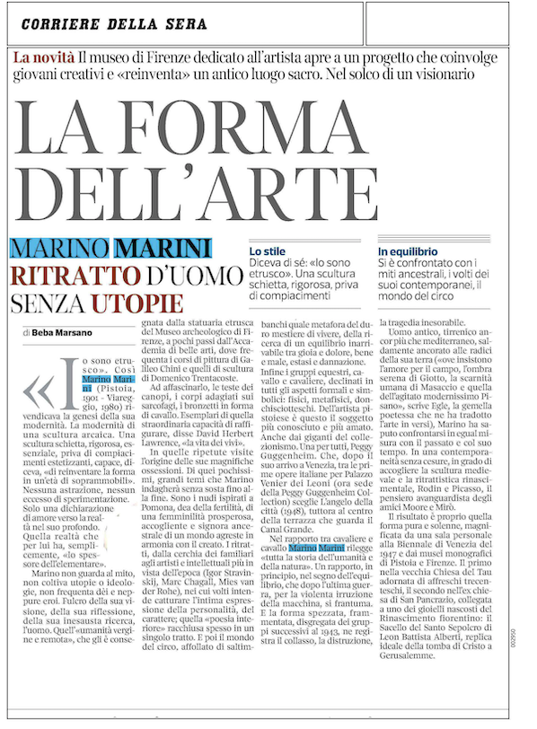 MuseoMariniFi's tweet photo. Oggi sul @Corriere uno #speciale dedicato alle prossime attività del #MuseoMariniFirenze, coordinate dal Visiting Director 2019 #DimitriOzerkov del Museo @state_hermitage di San Pietroburgo
✔ Due mostre, tre artisti, una maratona notturna sabato #4maggio e molto altro https://t.co/ZdB8DKdlcG
