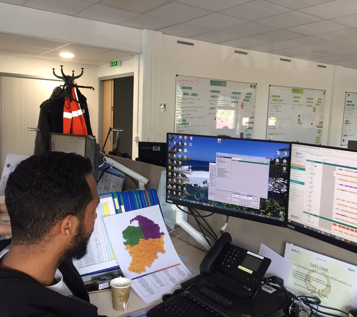 Journée d’immersion à #APPI de <a href="/VilleneuveLR/">Ville de Villeneuve-le-Roi</a>, ici on planifie les interventions de vos techniciens gaz et clientèle pour toute la plaque IDF EST <a href="/WLGaz/">Whittenton Law Group LLC</a> #GRDFIDF #GRDF <a href="/VTilila/">Tilila AKDIME VALO</a>