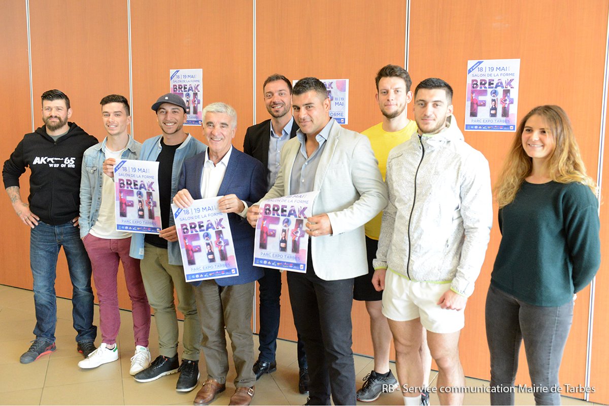 MairieTarbes's tweet photo. Le salon de la forme #BreakFit revient à #Tarbes les 18 et 19 mai prochains 💪 https://t.co/Pp0XTeTTj0 https://t.co/TjKBvQoiyy