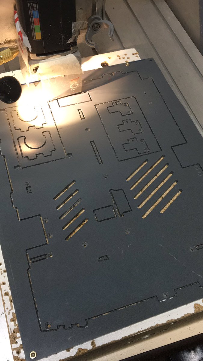 #cdr2019 #Eurobot usinage du robot principal en cours 🤘🏻