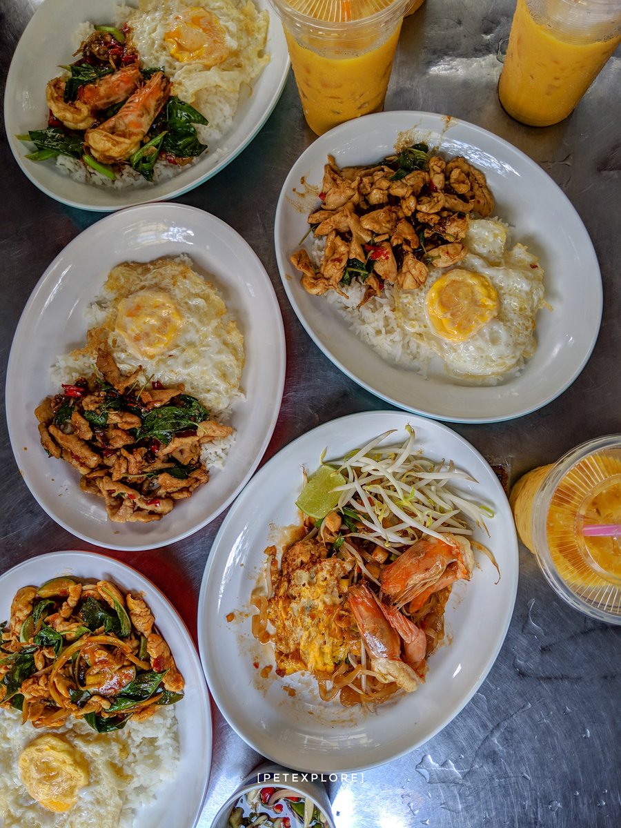 bypetexplore's tweet photo. Thailand's Pad Krapow was my first meal in my last trip and it has become my go-to meal. It's sweet and spicy which resembled the dishes in Bicol, but has that hint of mint. I can eat this everyday!

20190413: Bangkok, Thailand
#WhenInThailand #ExploreToCreate #Songkran2019 https://t.co/DQD5QYqnay