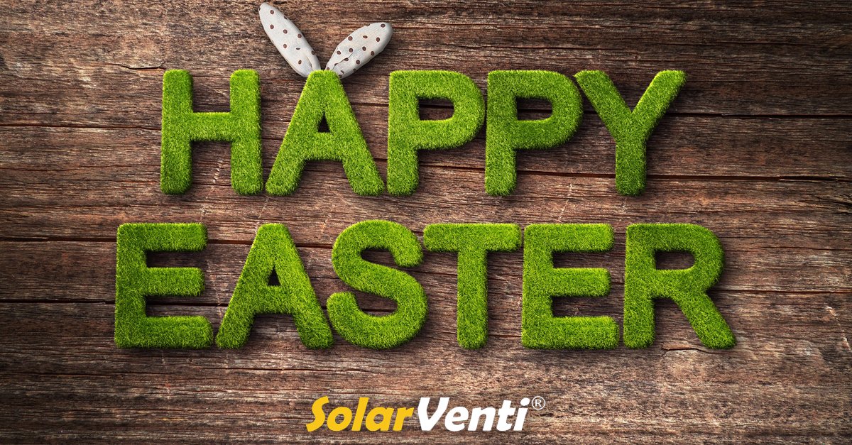 IT'S EASTER!
Happy Easter to all of our customers.
Have a brilliant weekend!
#easterweekend #happyeaster #solarventi #solarventiuk