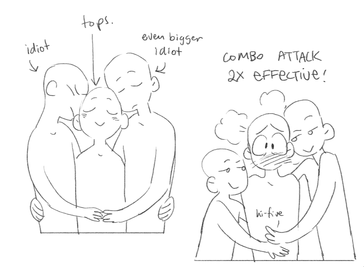 here are some more favoured OT3 ship dynamics ??? 