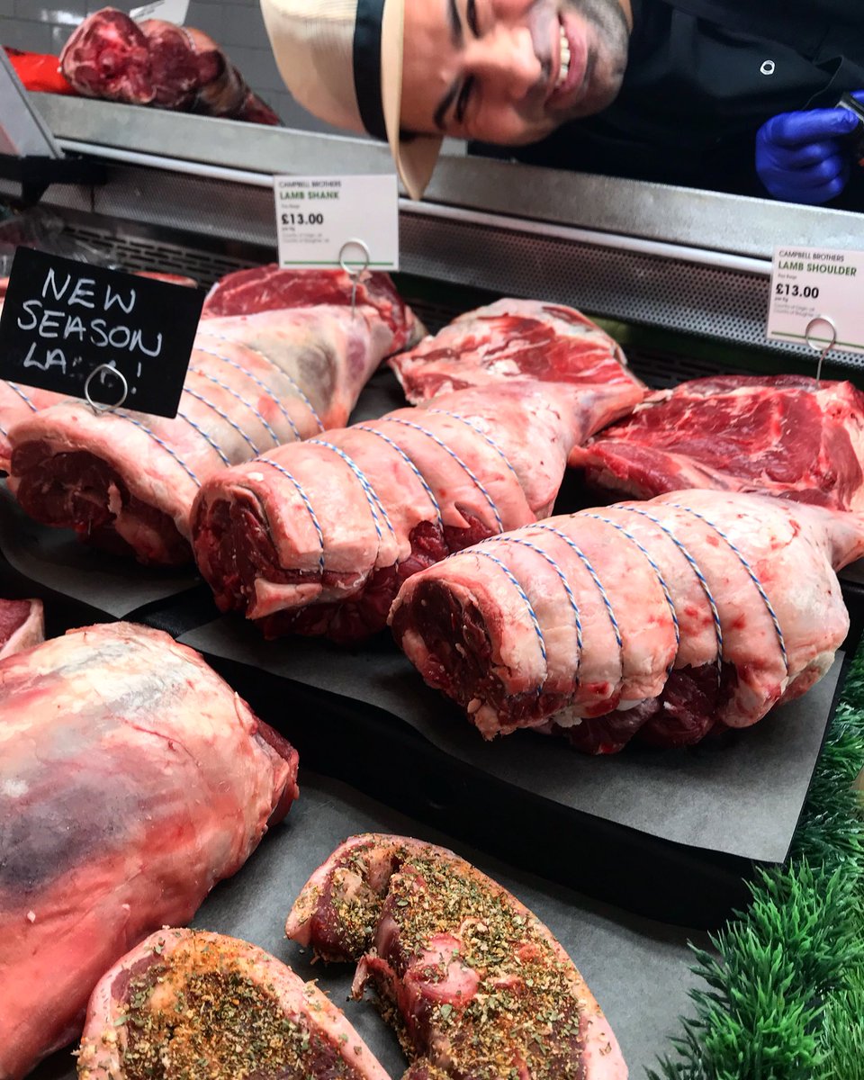 New Season Lamb! As well as a very happy Mohammed 😂