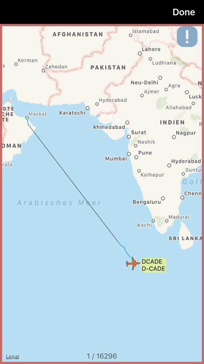 skylinerav's tweet photo. @do328jet @RUAG_Group @landingsgr @tokyospotter @zolagola25 Next leg on the way to #Japan @MuscatAirport to @MaleAirport #Maldives #Do228NG #DCADE 
@tokyospotter https://t.co/zf6SqrsmnY