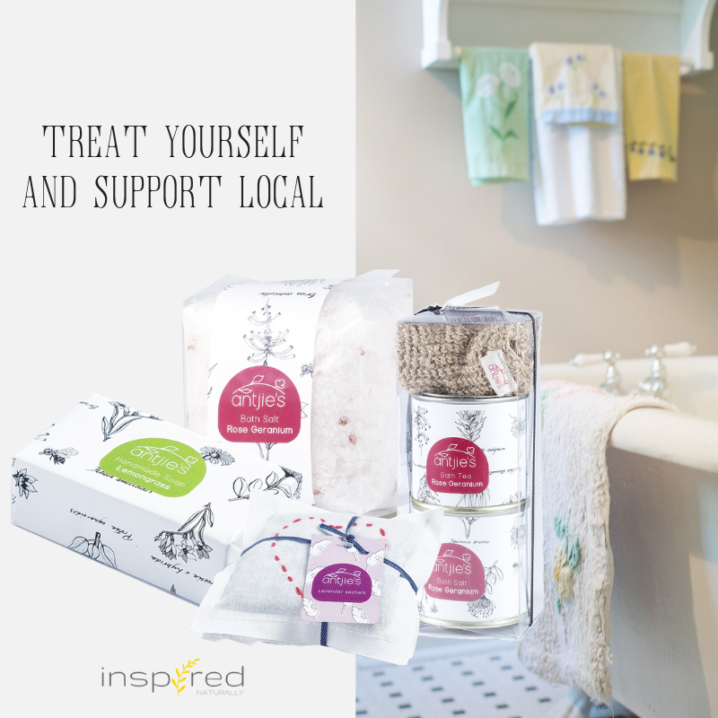InspiredNatSA's tweet photo. Treat yourself and support local! 

Shop here: https://t.co/xLZQaLnJ1d

#antjies #homespa #bath #natural #bathsalts #sugarscrubs #soap #bathtea #bathfizzers https://t.co/quSRptjJNh
