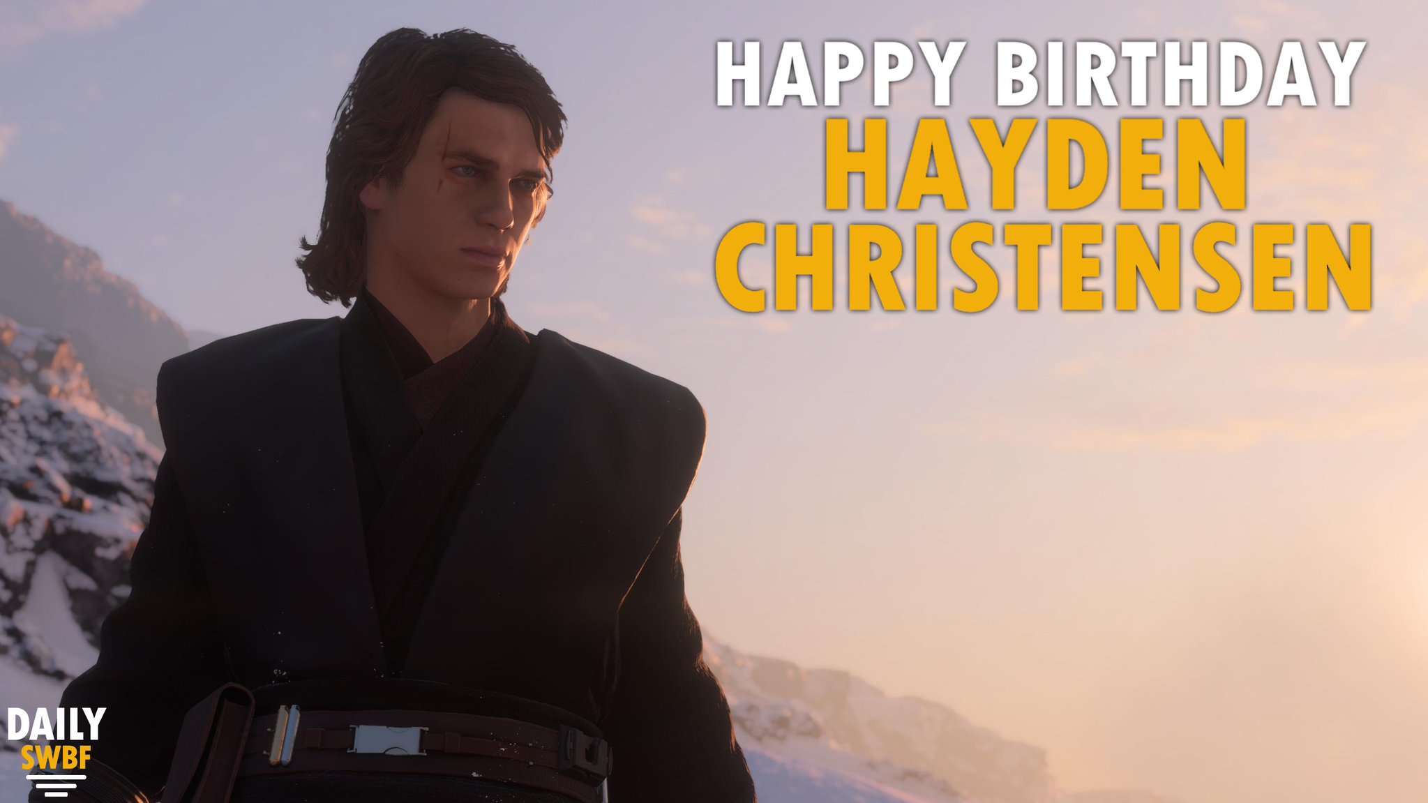 Happy Birthday to The Chosen One, Hayden Christensen! 