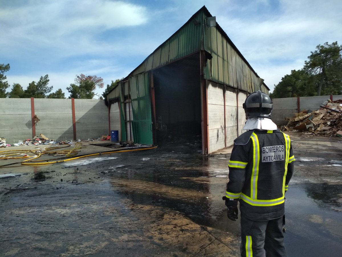 Bomberos Avila CDC tweet media