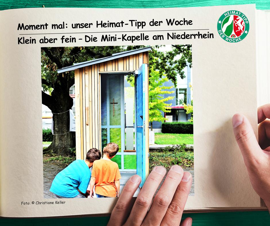 MHKBD_NRW's tweet photo. Die #Jona-Kapelle in #Windberg ist die kleinste #Kapelle am #Niederrhein. Die Evangelische Kirchengemeinde #Großheide macht die Kapelle jederzeit und für jeden zugänglich. Nicht nur zum #Osterfest, aber insbesondere dann, steht die Türe auf. Unser #Heimattipp der Woche. https://t.co/mKjHlJd02K