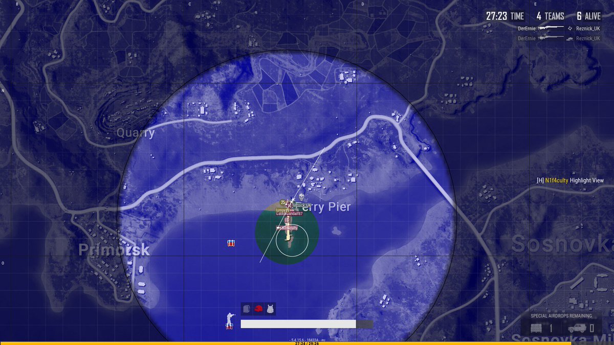 AdriVirivi's tweet photo. Lovely final circle @PUBG @PLAYERUNKNOWN . I'm happy I had my M24 with a 6x at the end there. Could we get this finish at #FACEITGlobalSummit ? Pls https://t.co/E0J86Fn43Z
