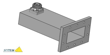 HytemRF's tweet photo. New waveguide to coaxial adapter
WR340 to 7/16 female
Right angle type (end launch type also available on request)
Frequency range: 2.17~3.3GHz
VSWR: โฉฝ1.25
P/N: 24.02.65
Datasheet=https://t.co/dX8NwDcqIy
#CoaxialAdapter #WaveguideAdapter #RFmicrowave #WaveguidetoCoax #WR340 https://t.co/0Nnv091hVQ