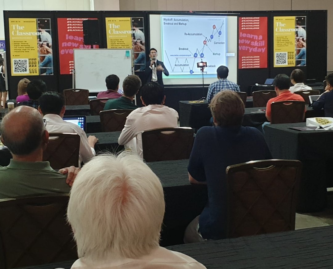 petersinguili's tweet photo. What a Good Friday Afternoon. Sharing my personal #Trading techniques applicable to stocks, forex & #crypto assets with a group of traders. Great to have Full turnout on a public holiday @marinabaysands
Thanks to #BlockLiveAsia team for inviting me to speak!๐
#Bitcoin $BTC https://t.co/mmD0B4q25Y