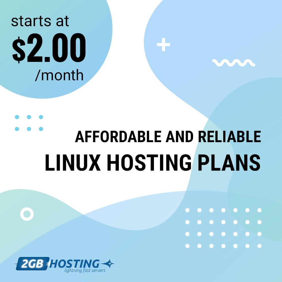 2gbhosting's tweet image. For those looking for affordable and reliable Linux Hosting, look no further ! We offer the most flexible and easy Linux Shared Hosting Plans.
Check it here:-
2gbhosting.com/linux-shared-h…
#2gbhosting #SharedHosting #LinuxSharedHosting