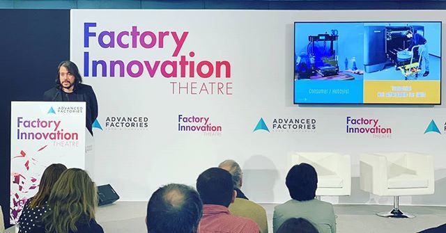 Fabbercorp's tweet photo. Great day pitching for investors and attendees at the @lasalletechnova Industry Startup Forum at @advanfactories.

There we explained the plans for the future of Fabber, our ambition to change the way prototyping is done today and needs for investment to… https://t.co/i5IjyPeuMA https://t.co/uHLyLN0pRn