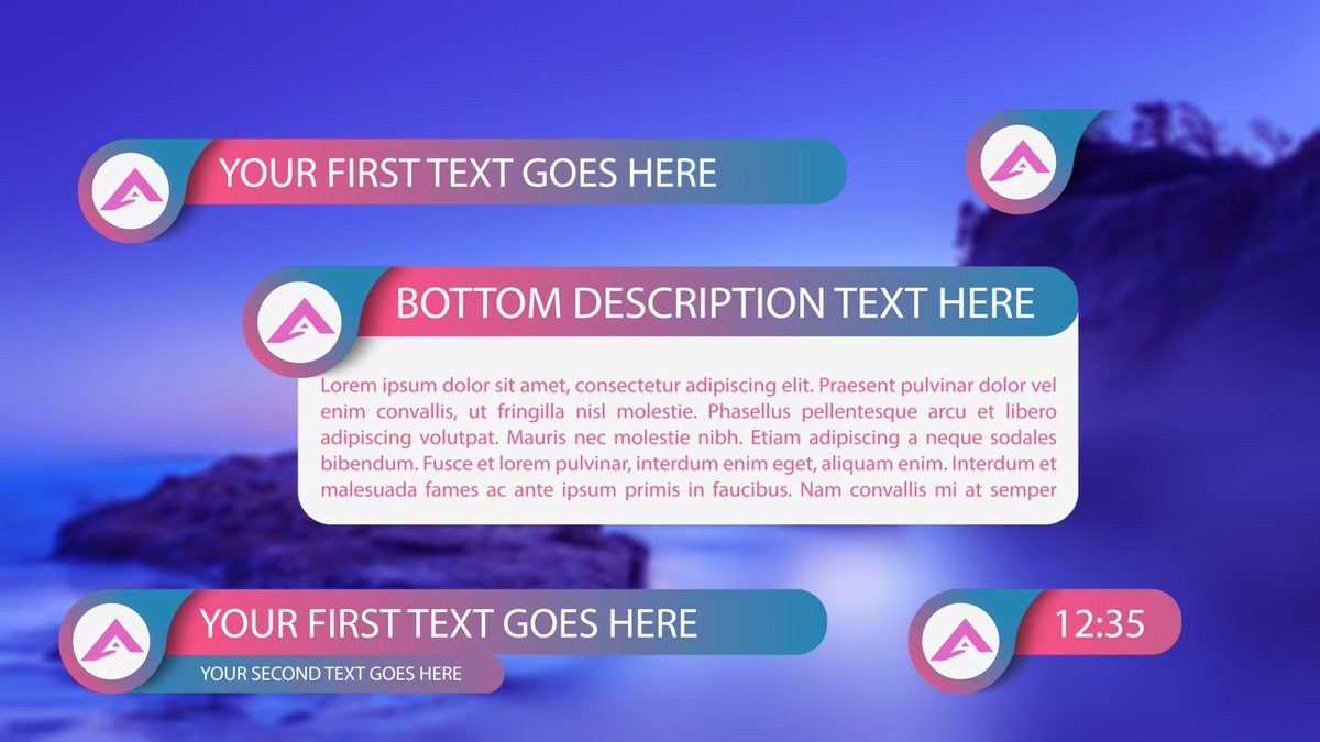MegaGraphic_3D's tweet photo. Clean Modern Gradient Gower Thirds Pack - Free Download After Effects Templates.
✔ @AdobeAE TEMPLATE 
here: https://t.co/Vb2HV78Km3 https://t.co/hMxQCKgjsc