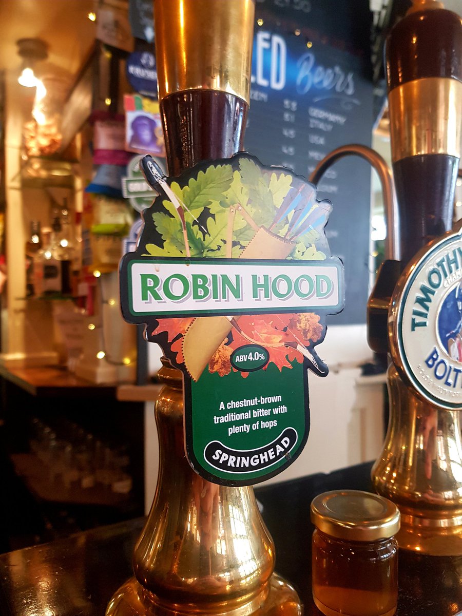 Today is the first day of the Nottingham Ale Trail, starting off with a local flavour 'Robin Hood' from <a href="/SPRINGHEAD1/">Springhead Brewery</a> <a href="/NottinghamCAMRA/">Nottingham Drinker</a> <a href="/itsinnottingham/">It's in Nottingham</a> #realale #aletrail #Notts #nottingham #citycentre #thecastle #goodfriday #easterweekend #EasterBankHoliday
