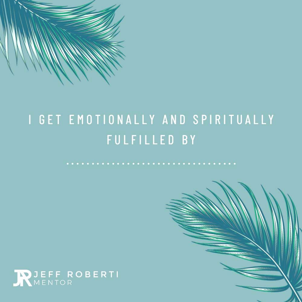 jeffroberti's tweet photo. As most of you know, paying what I know forward and adding value to other peoples lives is what emotionally and spiritually fulfills me ❤️

But today I want you to tell me what it is that you get emotional and spiritual fulfillment from 😄

#JeffRoberti https://t.co/yycq6HB0B8