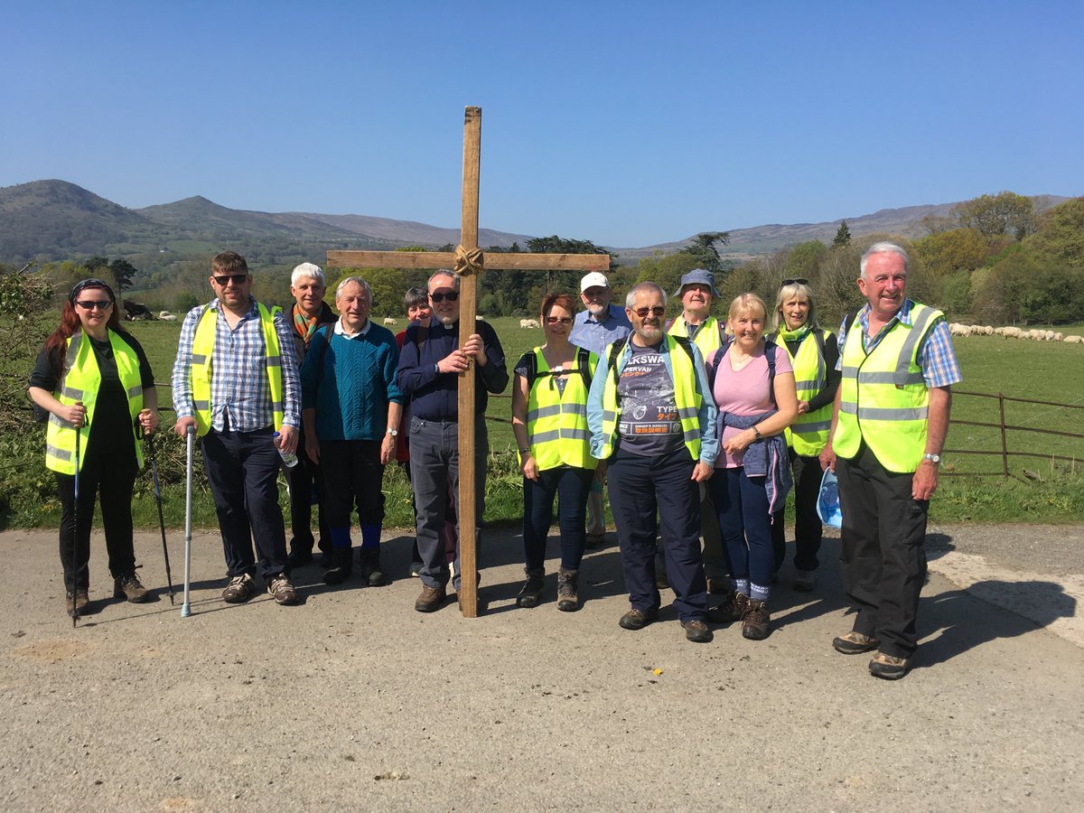 #DyddGweneryGroglith #GoodFriday pilgrims ready #Conwy