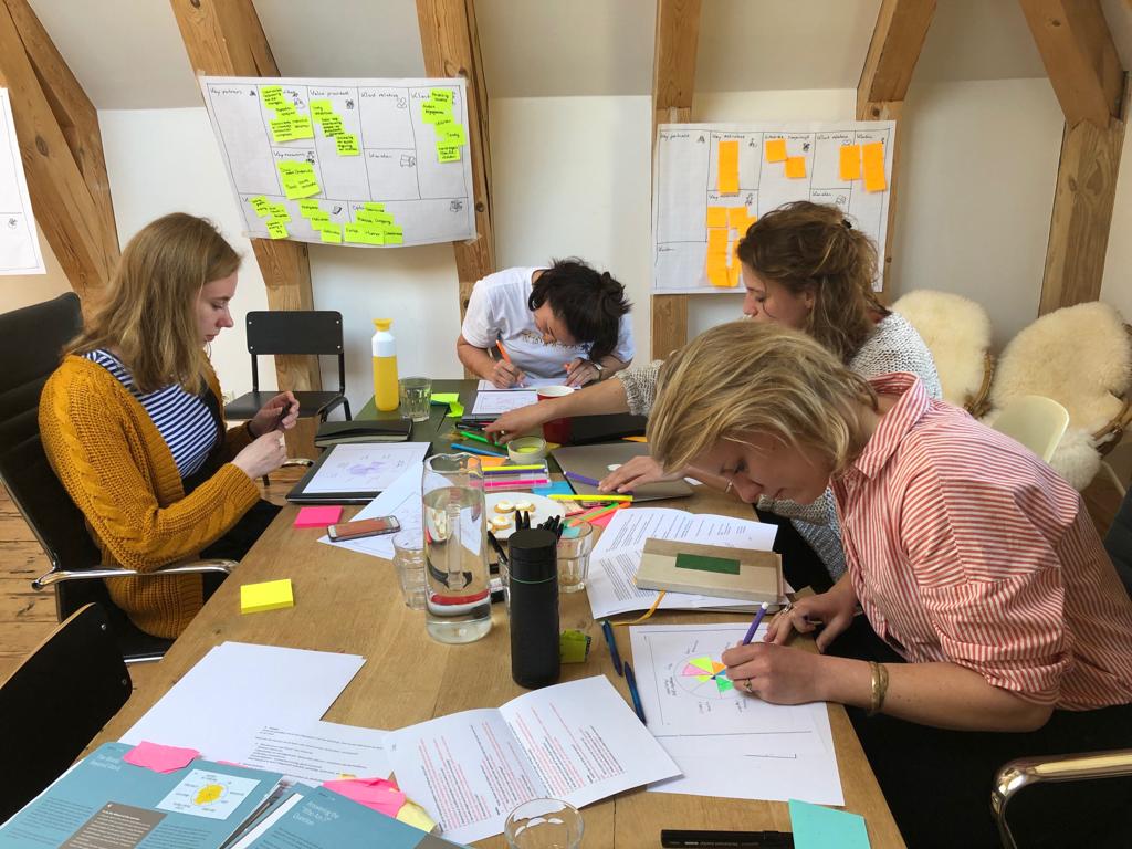 Onze nieuwe Over/Nieuwers hard aan het werk met Kick-off je carrière op deze #Goedevrijdag !