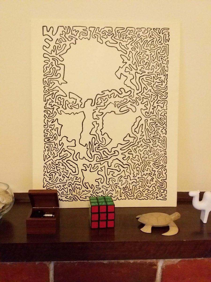 Frank Sotzik On Twitter Mona Lisa Painted In A Single Line By A