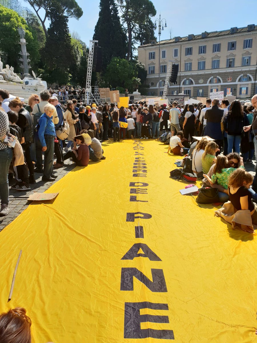 Roma. Piazza del Popolo. Ci siamo E voi?
