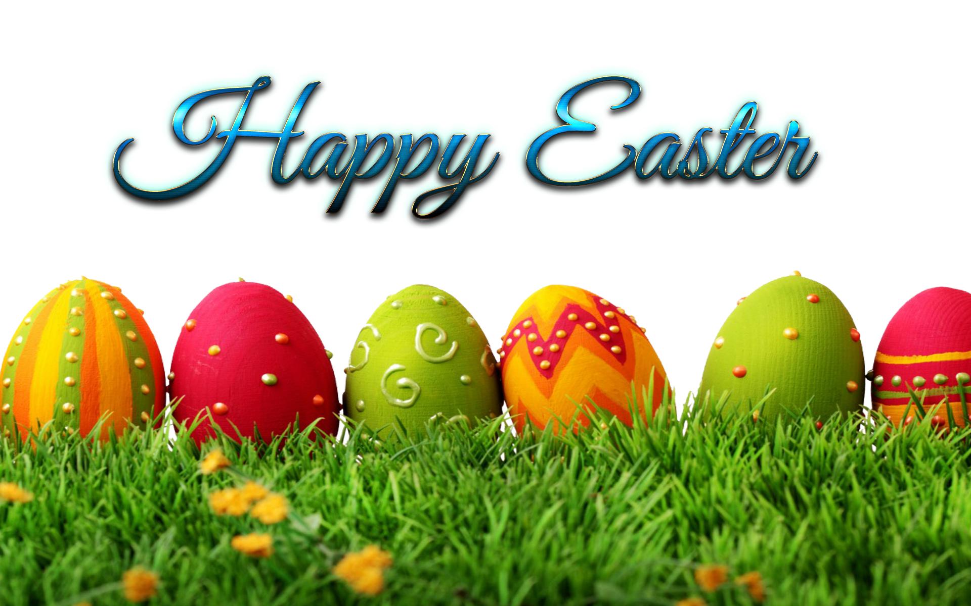 Easter надпись