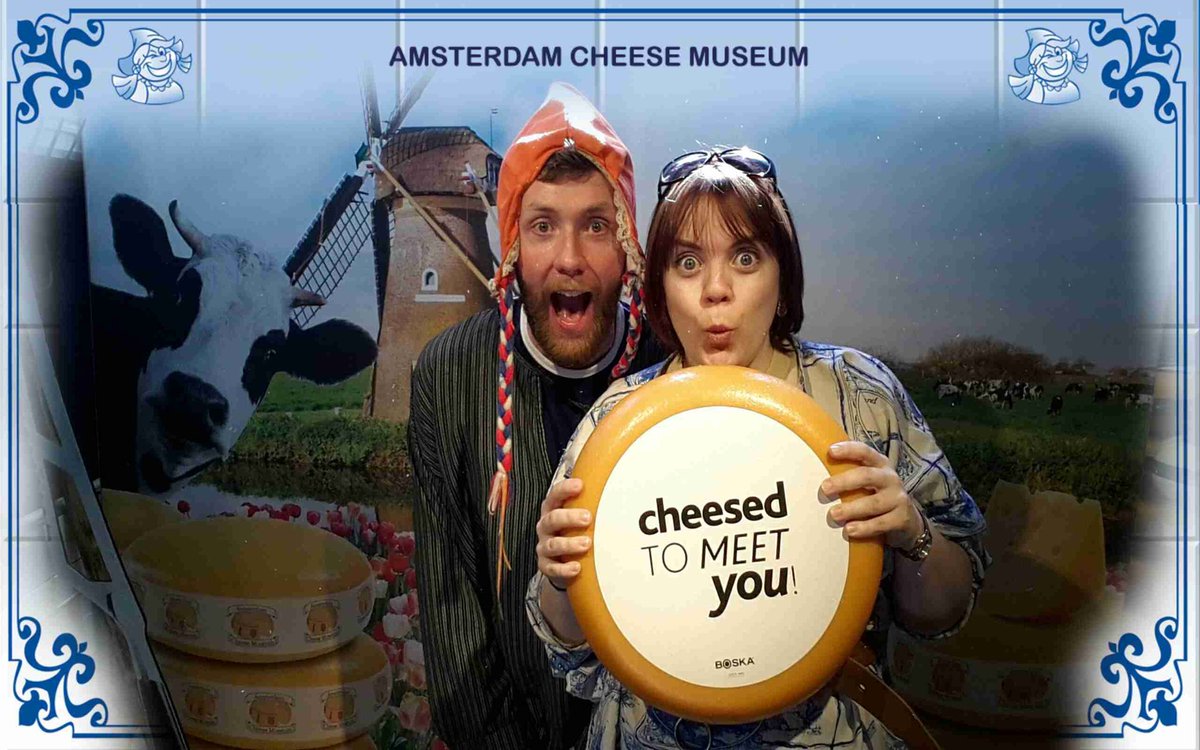 one_sleepy_gal's tweet photo. How is my holiday going? I think this sums it all up... #cheesemuseum #thestuffofdreams https://t.co/LObAYJvmeW