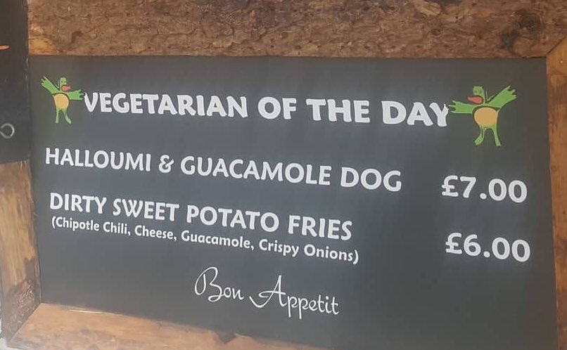 Vegetarian options available too!