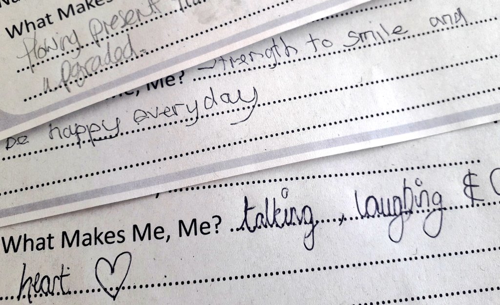 andreanhj's tweet image. wow! Just collected 58 responses to question 'what makes you you?' Thank you everyone living and working @HMPNottingham for your contribution to our collaboration with @JusticeMuseum @Sally_Sheinman #JusticeIdeas  #creativity #wellbeing