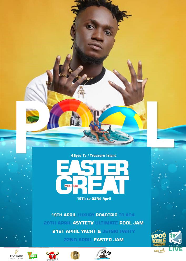kojoweaporn's tweet photo. Good Morning Fam...well it's all about the
Easter Greate Escape19 with @official4SYTETV/ Treasure Island starting today 19th to 22nd April...link up make we vibe #iREd
But please keep Voting o
WMA3 to 1736
WMA109 to 1736
#LionAcqEnt
#SABOTAGE
#RTCWMA19 https://t.co/mzqqNXiALk