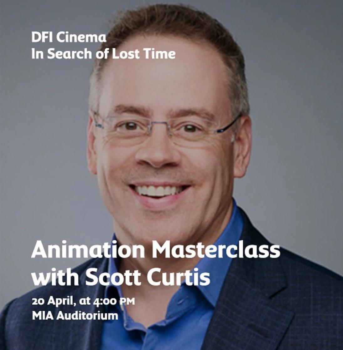 Join our very own faculty advisor at a free masterclass by <a href="/DohaFilm/">Doha Film Institute</a>! Professor Curtis will be discussing the history of animation tomorrow at the Museum of Islamic Art at 4 pm! Make sure you don’t miss out!