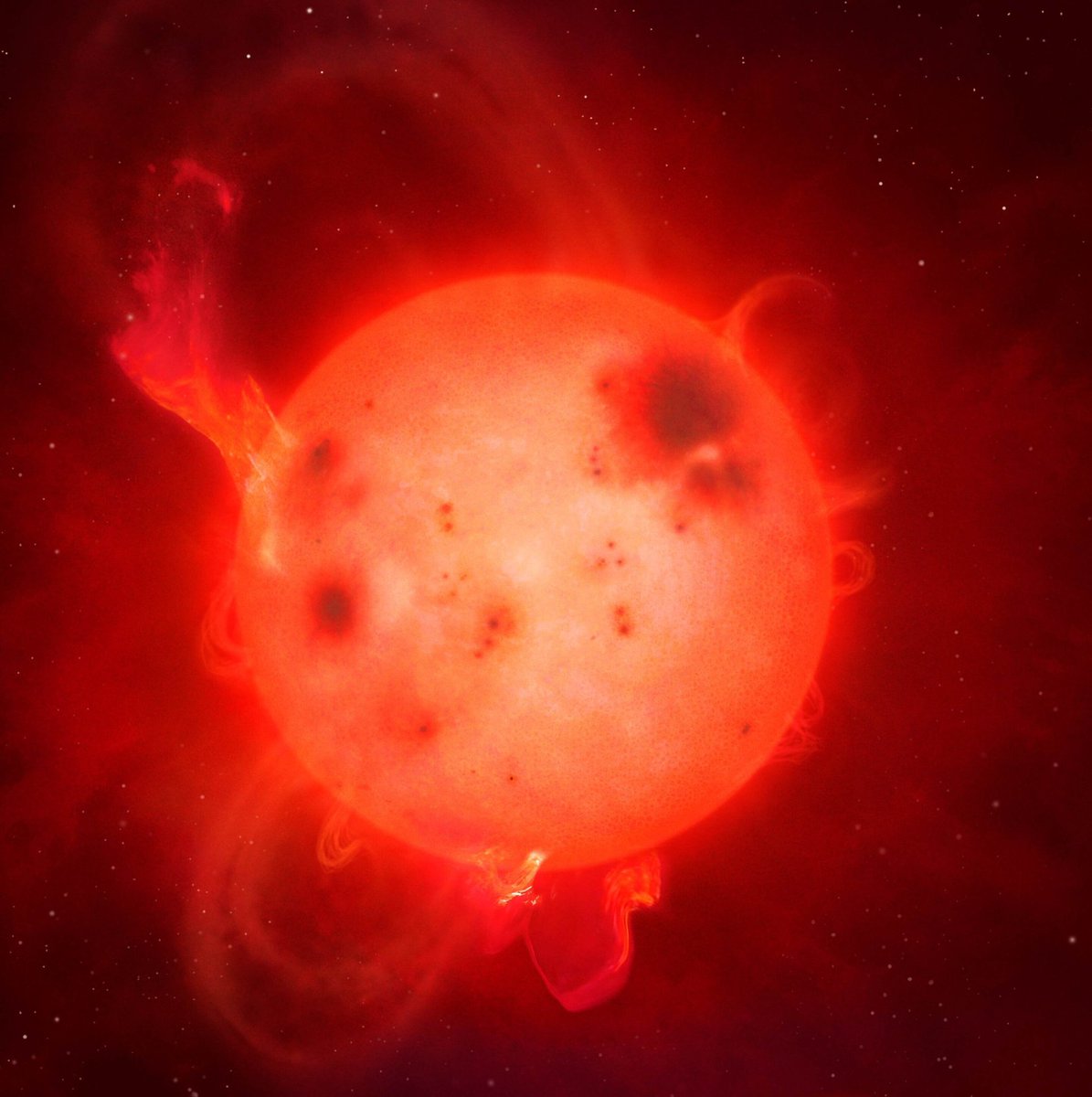 UAstronomia's tweet photo. Una stellina grande quanto Giove, ma in grado di sperimentare un super-flare, dieci volte più potente di ogni eruzione mai registrata sul Sole -> https://t.co/76gSa1eemM

#astronomia #universo #scienza #spazio #cosmo https://t.co/wTZs24YFS7