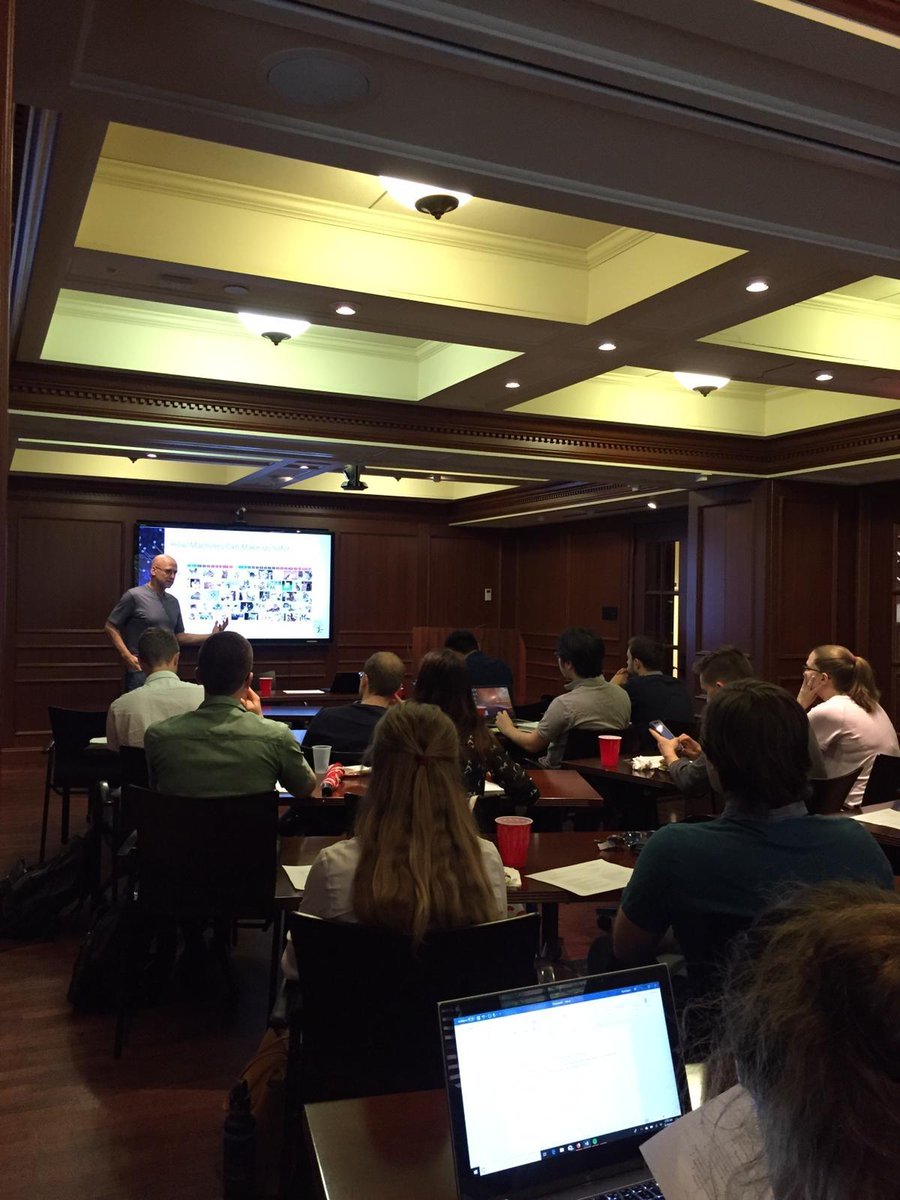 FastGeorgetown's tweet image. Great turnout at our #BigData 101 event - probably because the cyber insight and pizza are so delicious #pizza #BigData #SSP #georgetown