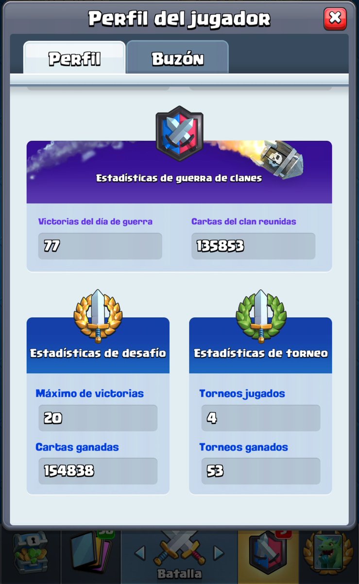 Rodro_Z5's tweet photo. ⚠️Vendo mi cuenta de Clash Royale⚠️
Para más información, favor de mandar mensaje directo.
Sólo gente seria 🐭🚫 https://t.co/DXg4WgkKB2
