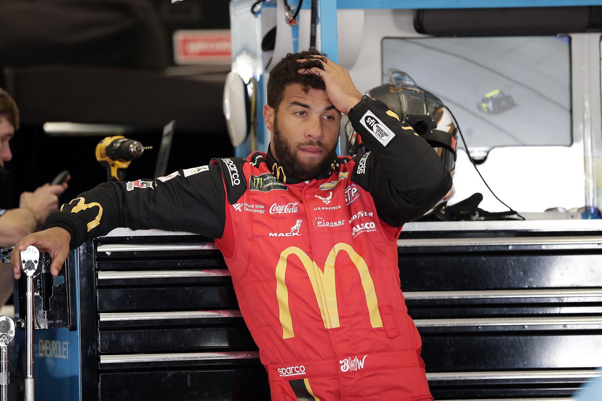 LEGACYMotorClub's tweet photo. TFW you realize there’s no racing this weekend 😞.  RT and tell us how you’ll be spending your Easter weekend!

@McDonalds #OffWeek #RPMotorsports #BubbaWallace #NASCAR https://t.co/HQ6aaoBcRN