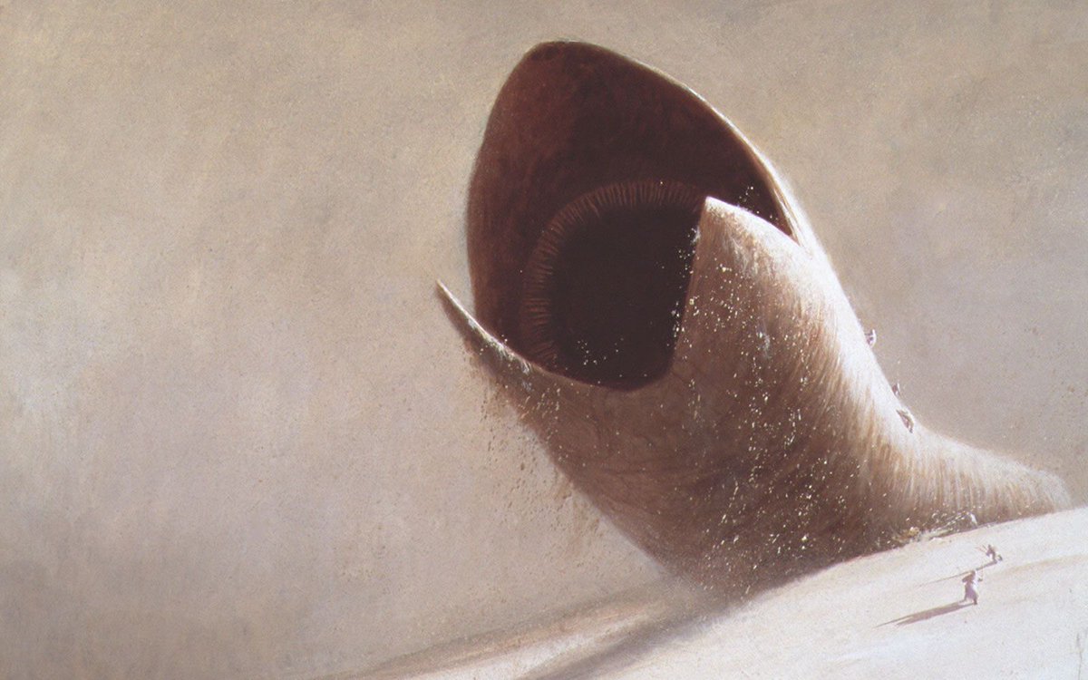 pascalblanche's tweet photo. #INSPIRATION: The fantastic art of John Schoenherr! #scifi #Dune https://t.co/EbQ5WL1DLZ