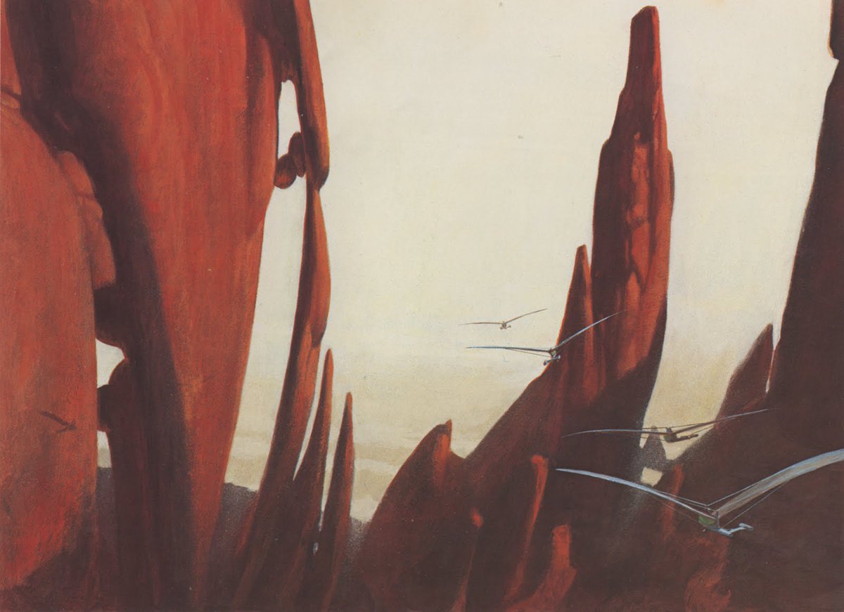 pascalblanche's tweet photo. #INSPIRATION: The fantastic art of John Schoenherr! #scifi #Dune https://t.co/EbQ5WL1DLZ