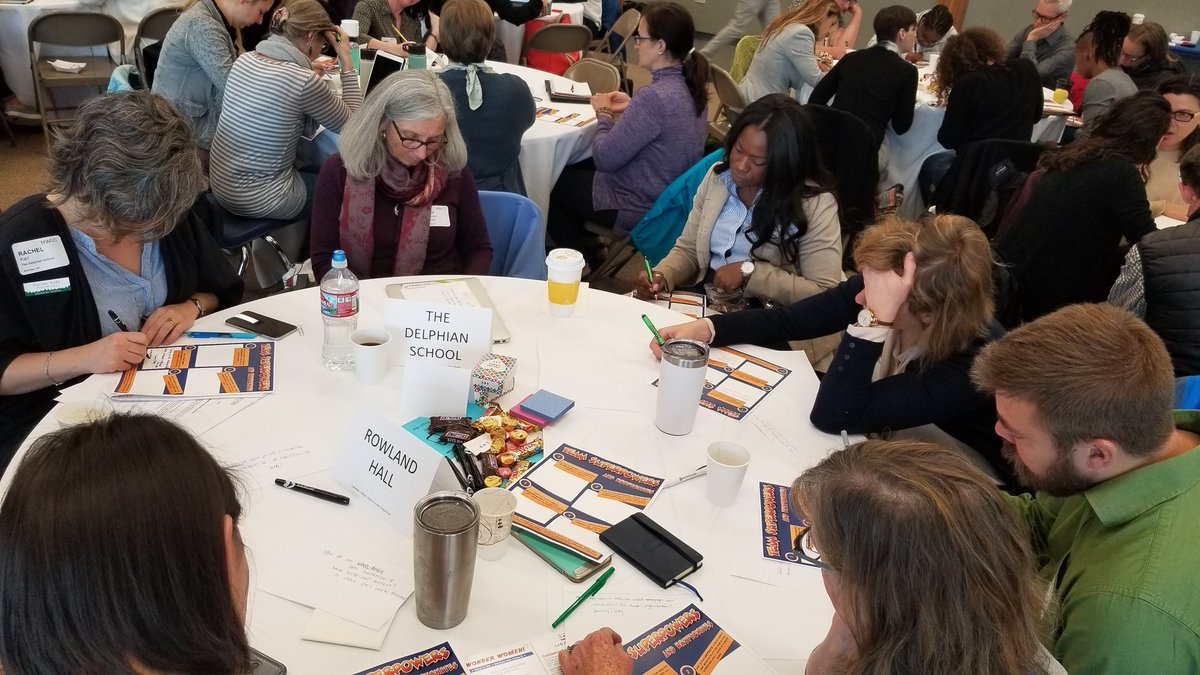 wemmawonders's tweet image. Let&apos;s L+Do This!! @RyanmBurke @TeshaPoe @DoriKing2 kicking off some joyful action learning. Inviting us to lean into the challenge. @leadanddesign #funcomfortable