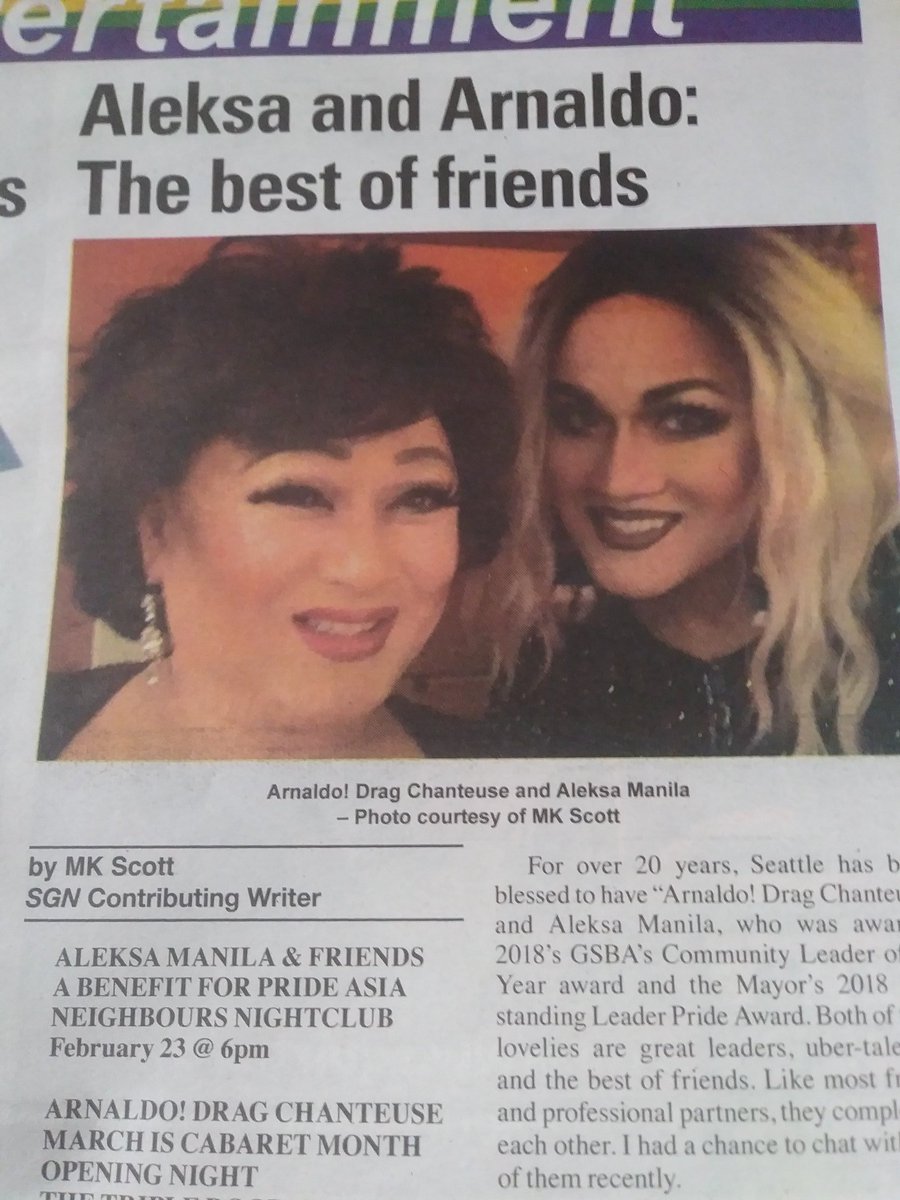 UniteSEA's tweet photo. @ALEKSAMANILA and @dragchanteuse will open for @thelesliejordan. You are in for a special treat! This will sell out. Get Tix Now. #VIPSoldOut #TheAMP @SeattleGayNews @TheTripleDoor https://t.co/EQcOjLwgb9