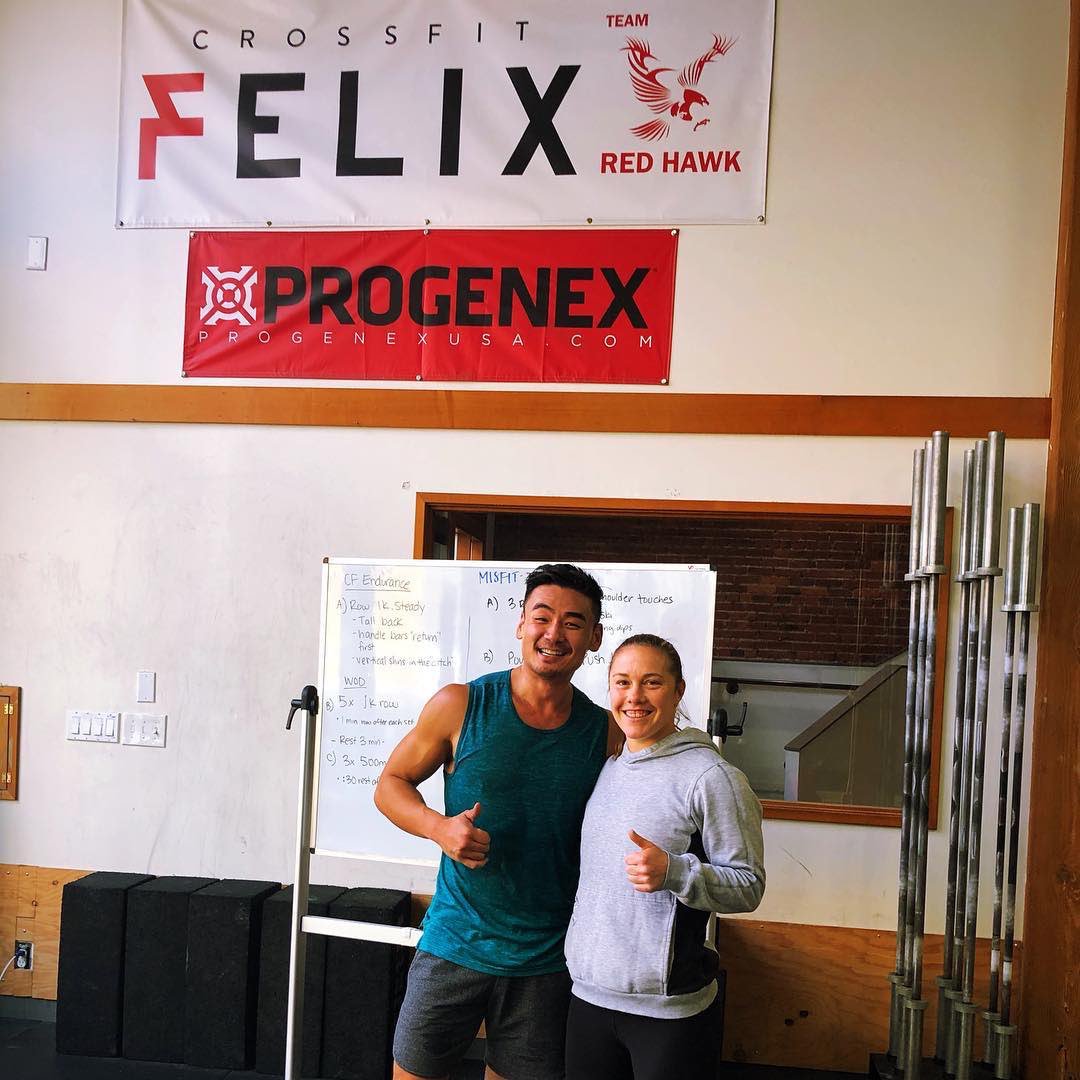 CrossFitFelix's tweet photo. We love our drop-ins! Repost from austy_c:

“Joined a Seattle fitfam CrossFit Felix. Despite a conditioning WOD comprising of only wallball and rows, I had an amazing sesh. Great box with an expansive space and good equipment. Thanks to coach Emily for hosting me” https://t.co/ZwHH4sZNyp