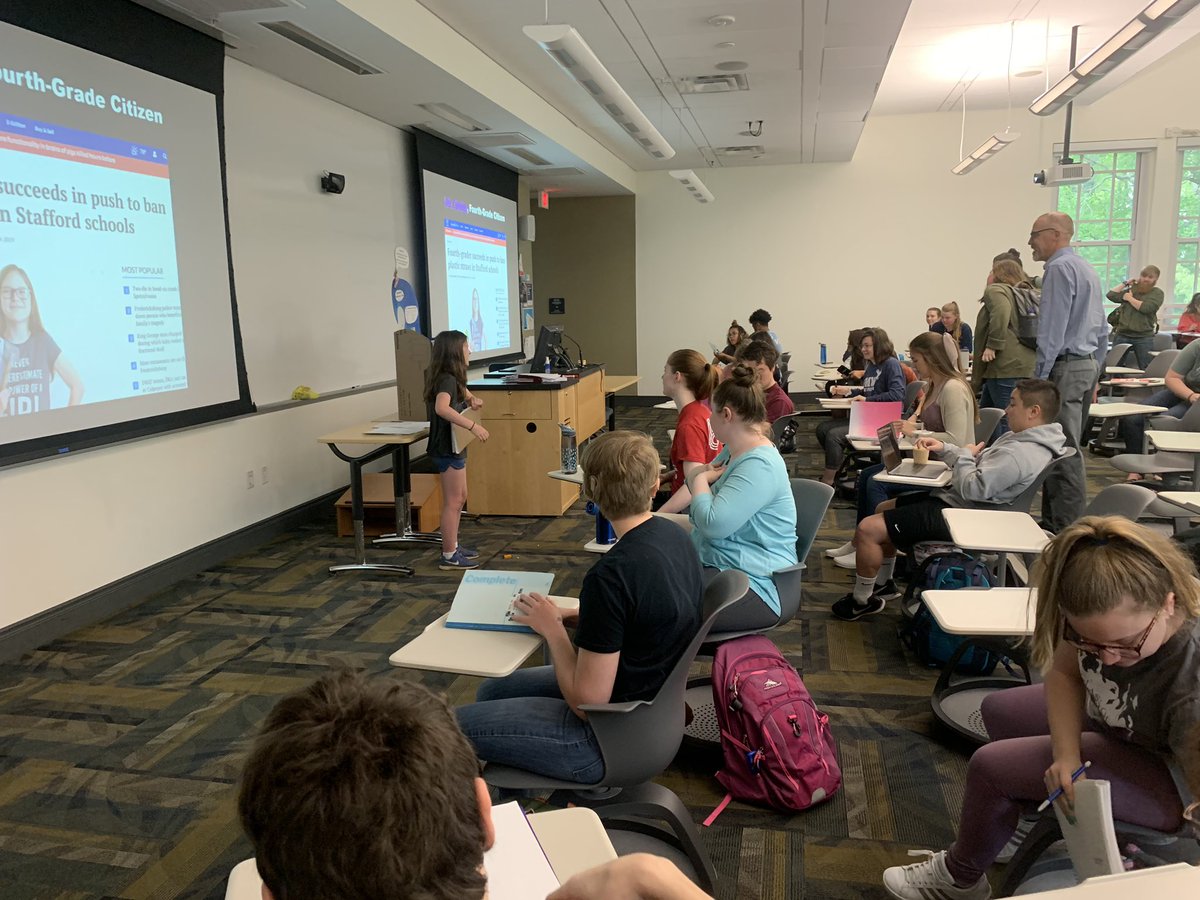 JessieTipling's tweet image. Huge thank you to Professor Eric Bond for giving Lily the opportunity to speak to your Environmental Sociology class about her straw project. @conwayelemsch @MaryWash @KiznerScott @NoStrawsInSCPS #NoStrawsInSCPS #ConwayLeaders #mightygirl