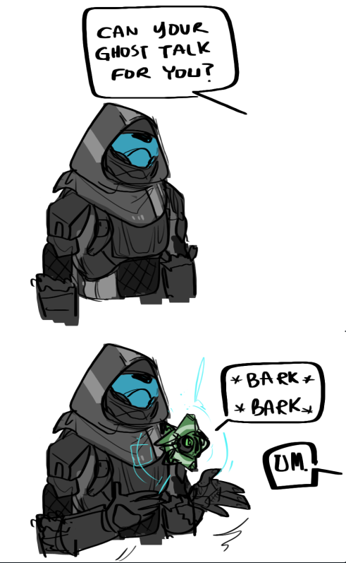 and this au is where i put the rookie after certain halo things happened 