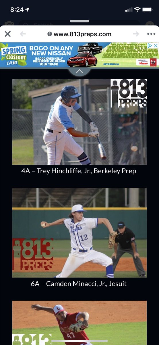 Top Tier Roos cleaning up in the FACA district 15 awards. Congrats Renzo, Trey and Cam. <a href="/rznvz/">Renzo Gonzalez🇵🇷</a> <a href="/camdenminacci/">Camden Minacci</a> @Treyhinch