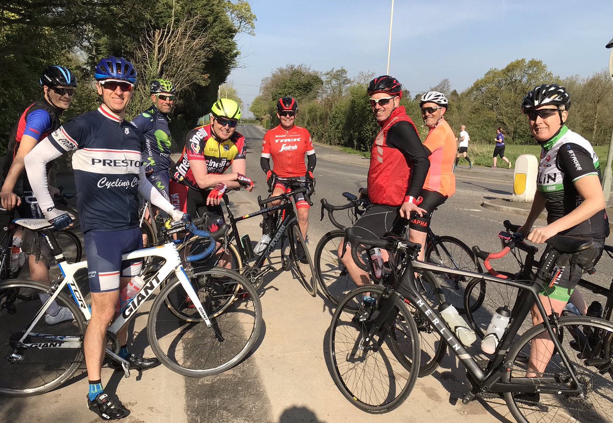 Makes a refreshing change for a Bank Holiday Weekend, perfect sunny cafe ride on the quiet country lanes of the Fylde coast <a href="/merlincycles/">Merlin Cycles Ltd</a> <a href="/Ribblevalleycrc/">Ribble Valley CRC</a> <a href="/HoppersRollers/">Hoppers Rollers</a>